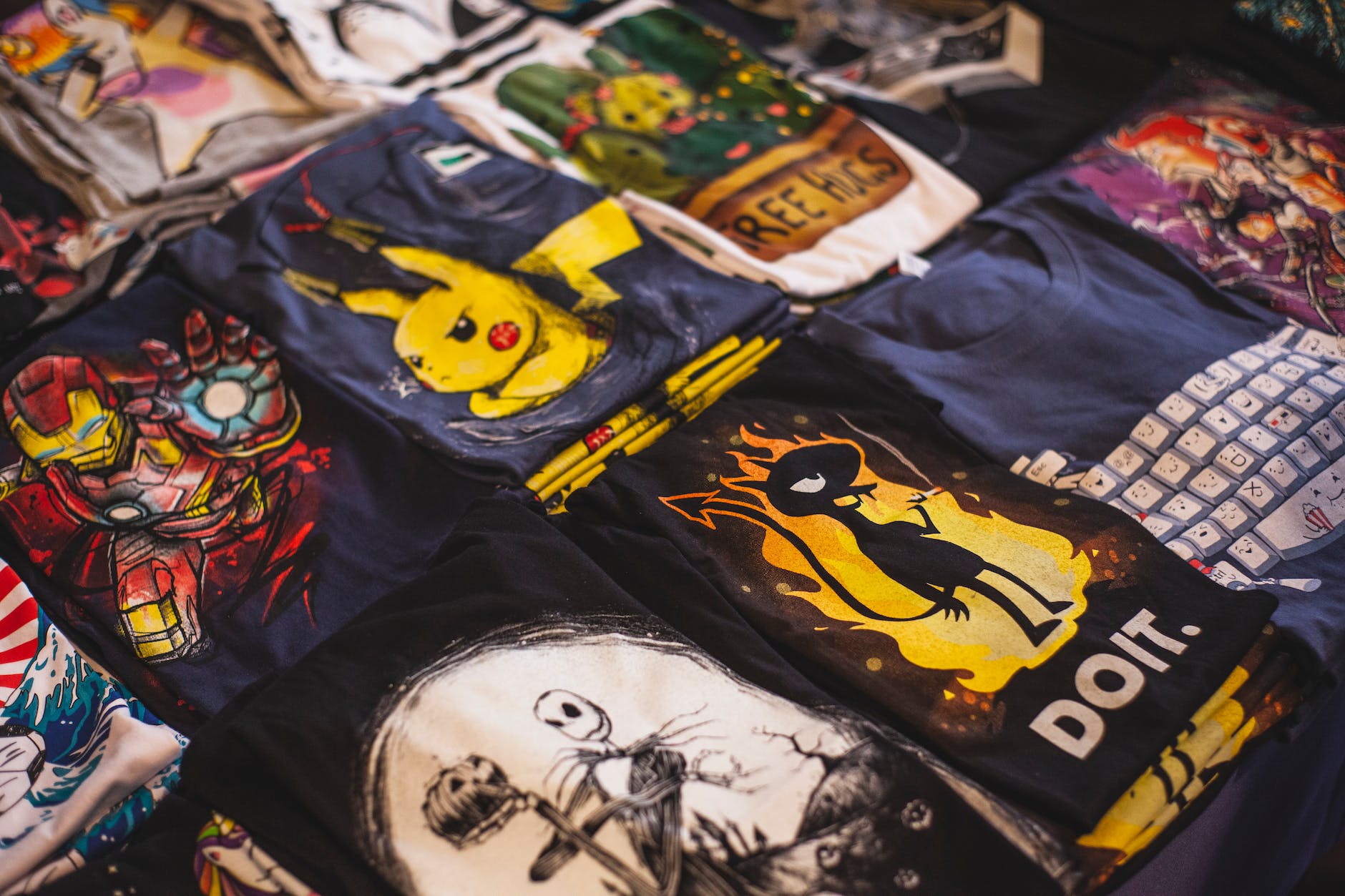 assorted t shirts